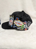 Gorra visera curva diseño NFL Raiders