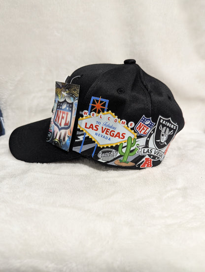 Gorra Las Vegas Raiders | NFL Clásico | Visera Curva Snapback