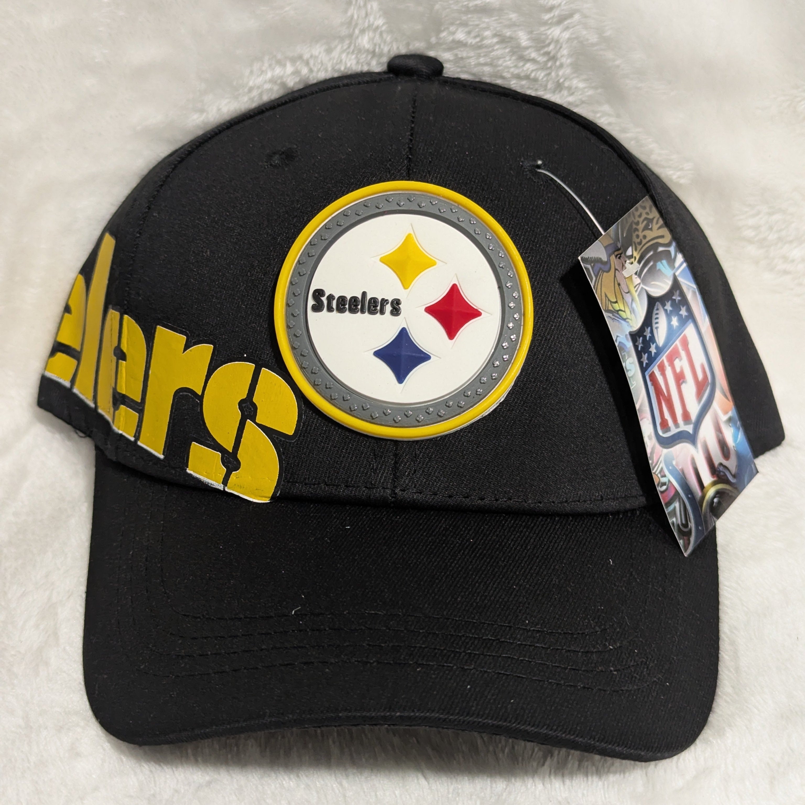 Gorra visera curva diseño NFL Steelers