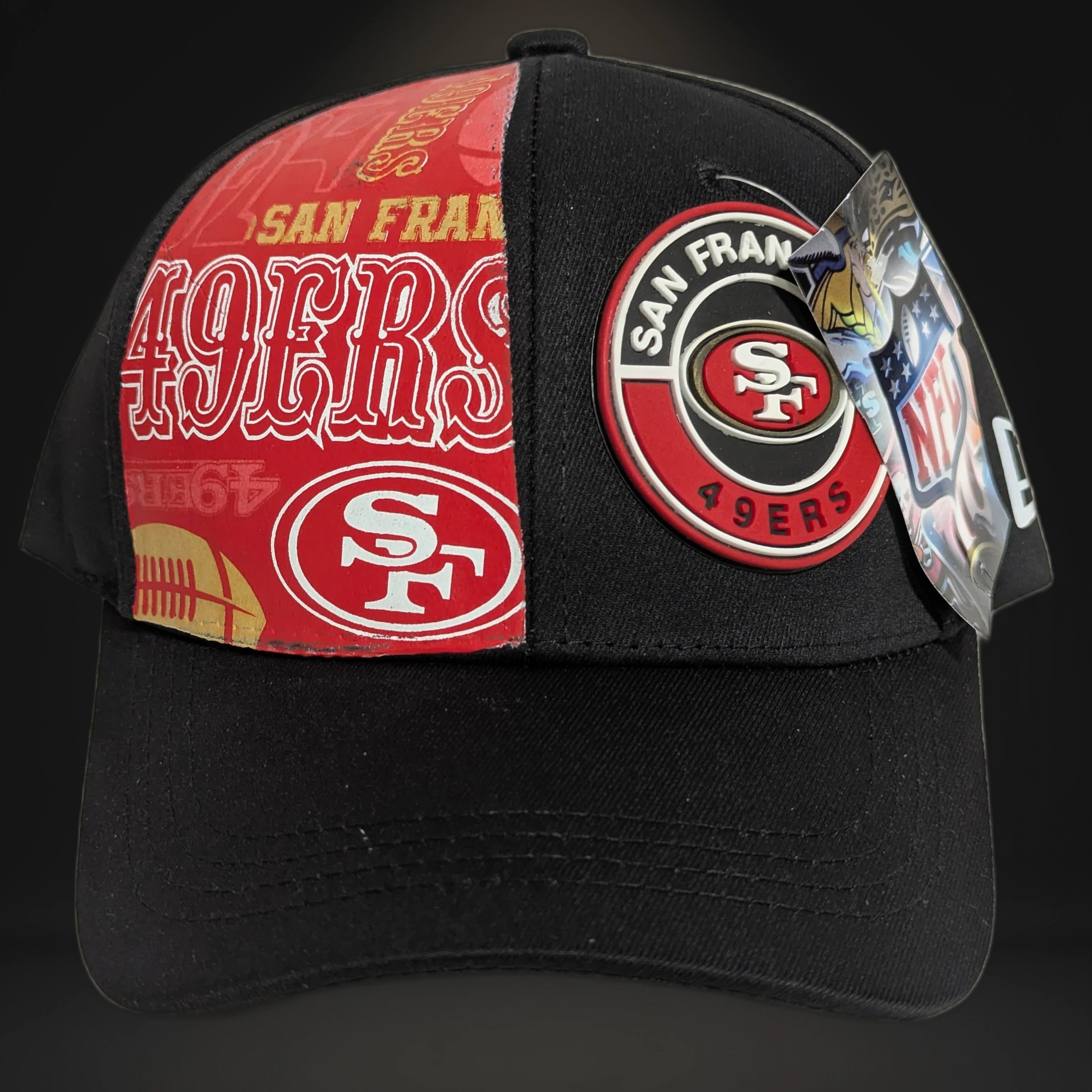 Gorra San Francisco 49ers | NFL Visera Curva | Negro