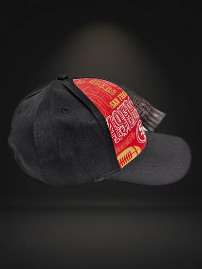 Gorra San Francisco 49ers | NFL Visera Curva | Negro