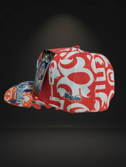 Gorra Miami Dolphins | NFL Clásico | Visera Plana Snapback