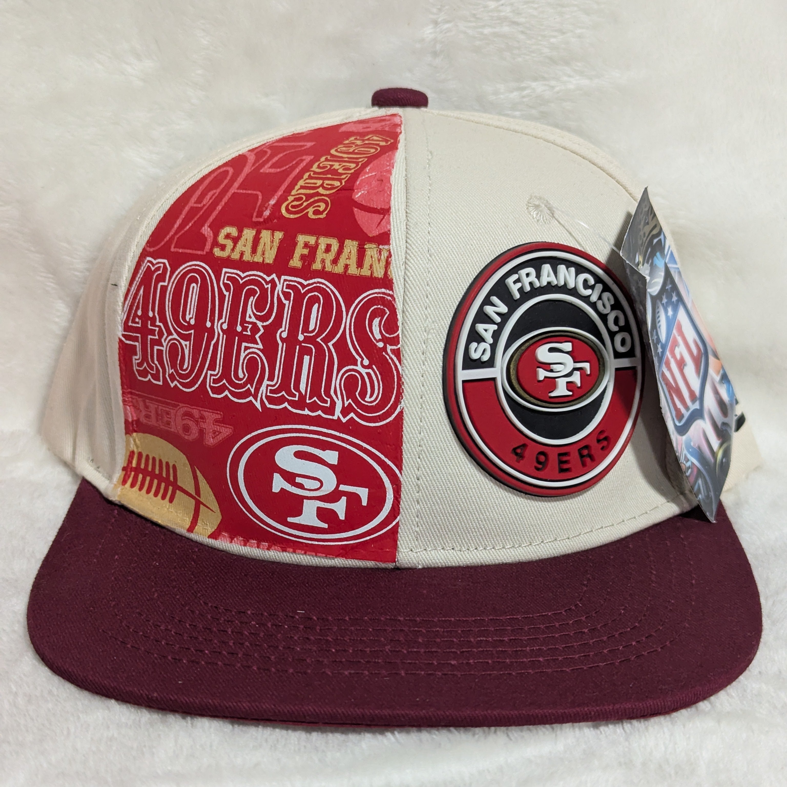 Gorra visera plana diseño NFL San Francisco 49ers