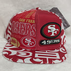 Gorra San Francisco 49ers | NFL Visera Plana| Rojo