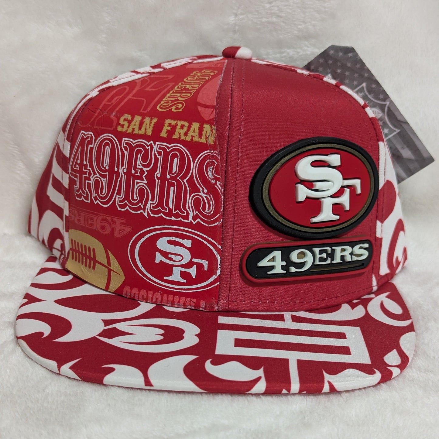 Gorra San Francisco 49ers | NFL Visera Plana| Rojo