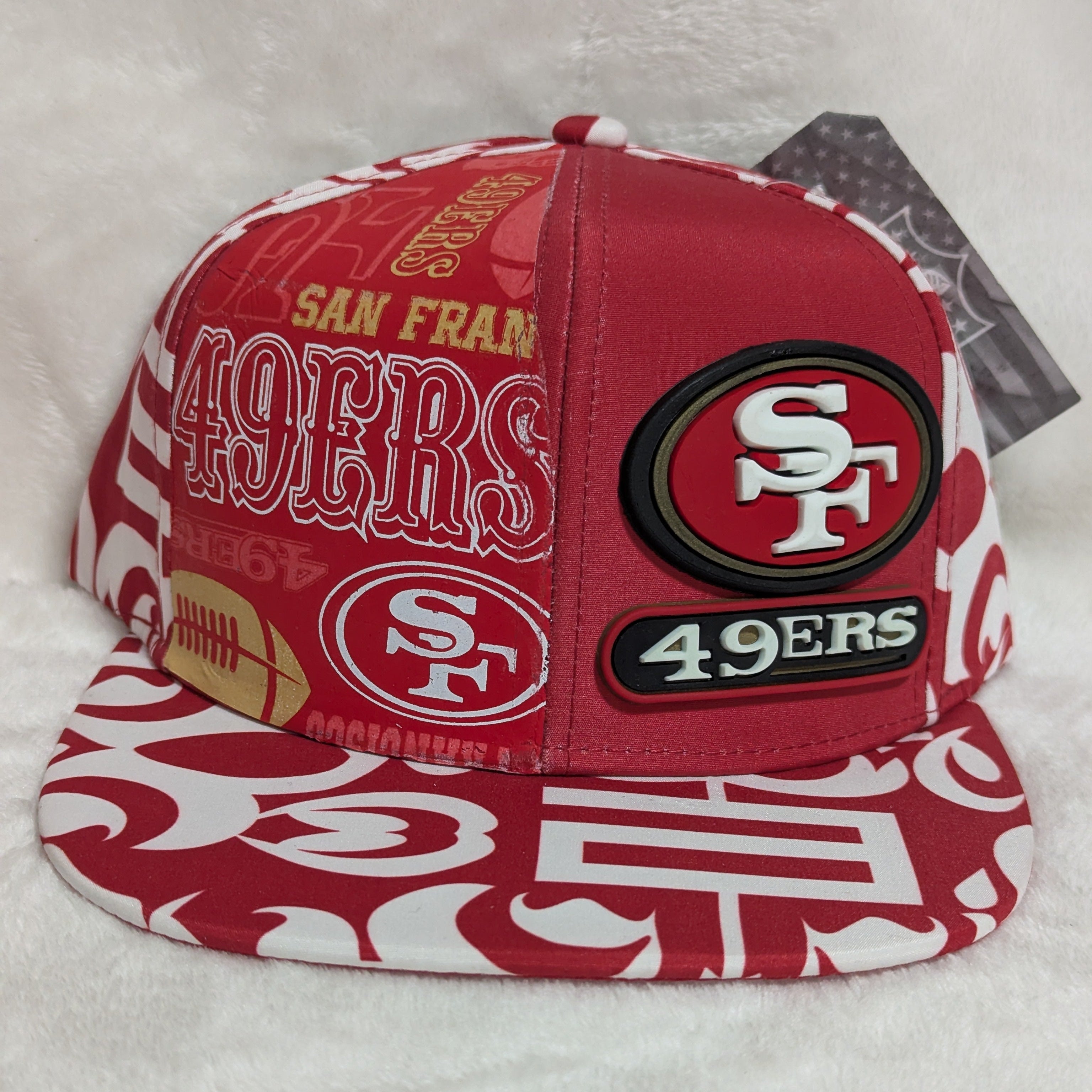 Gorra visera plana diseño NFL San Francisco 49ers