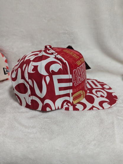 Gorra San Francisco 49ers | NFL Visera Plana| Rojo