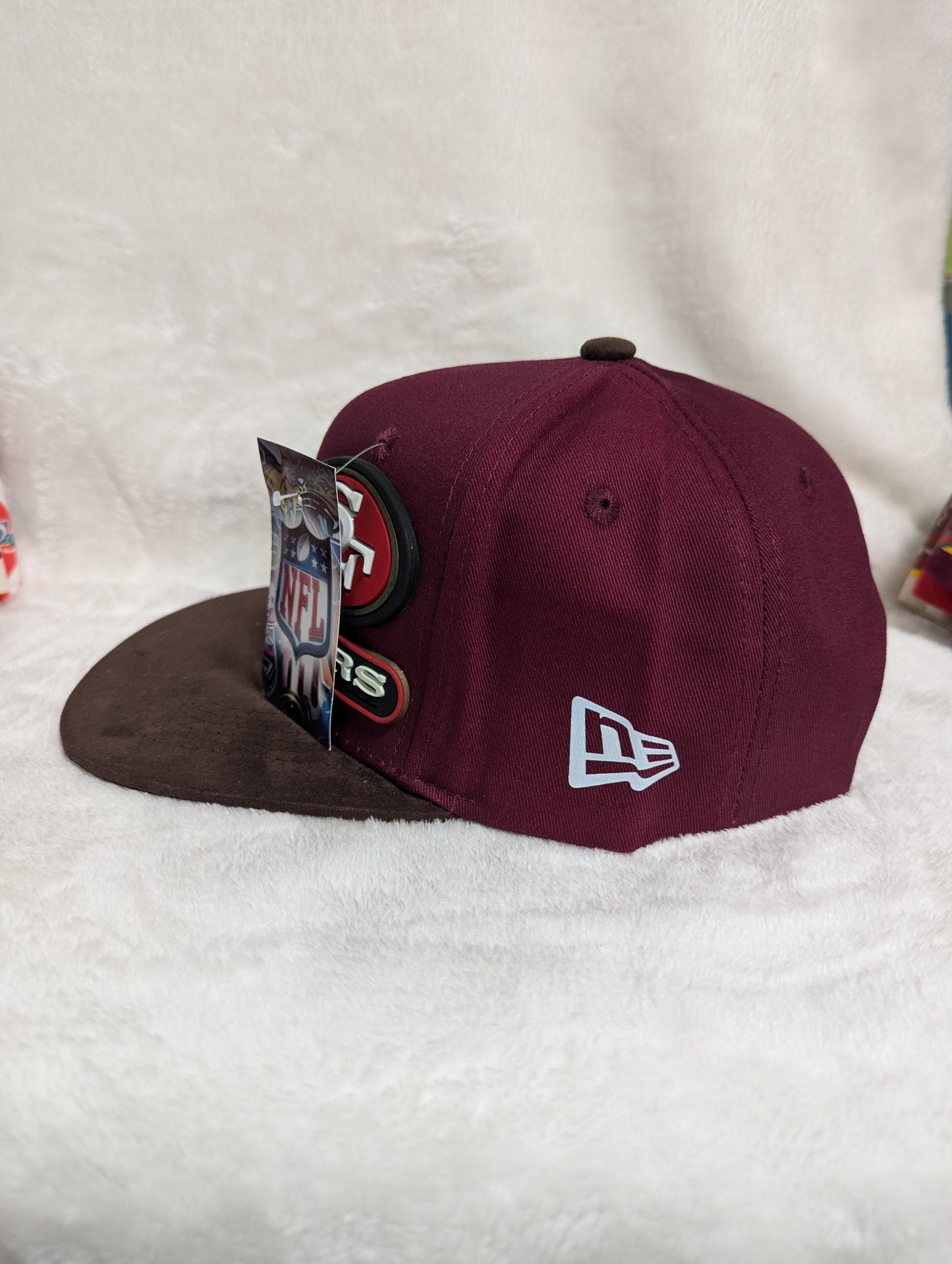 Gorra San Francisco 49ers | NFL Visera Plana| Vino