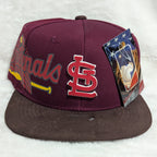 Gorra visera plana diseño MLB Cardenales de San Luis