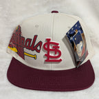Gorra visera plana diseño MLB Cardenales de San Luis