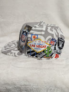 Gorra Las Vegas Raiders | NFL Clásico | Visera Plana Snapback