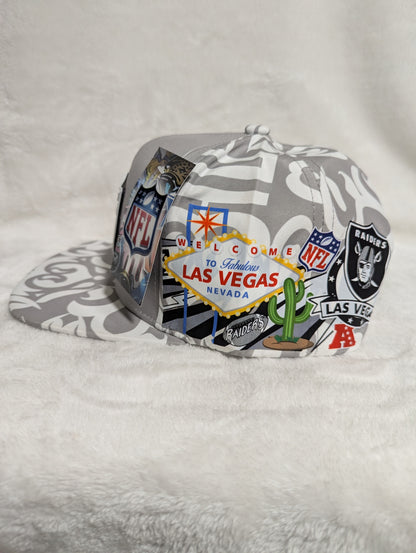 Gorra Las Vegas Raiders | NFL Clásico | Visera Plana Snapback