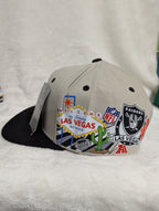 Gorra Las Vegas Raiders | NFL Clásico | Visera Plana Snapback