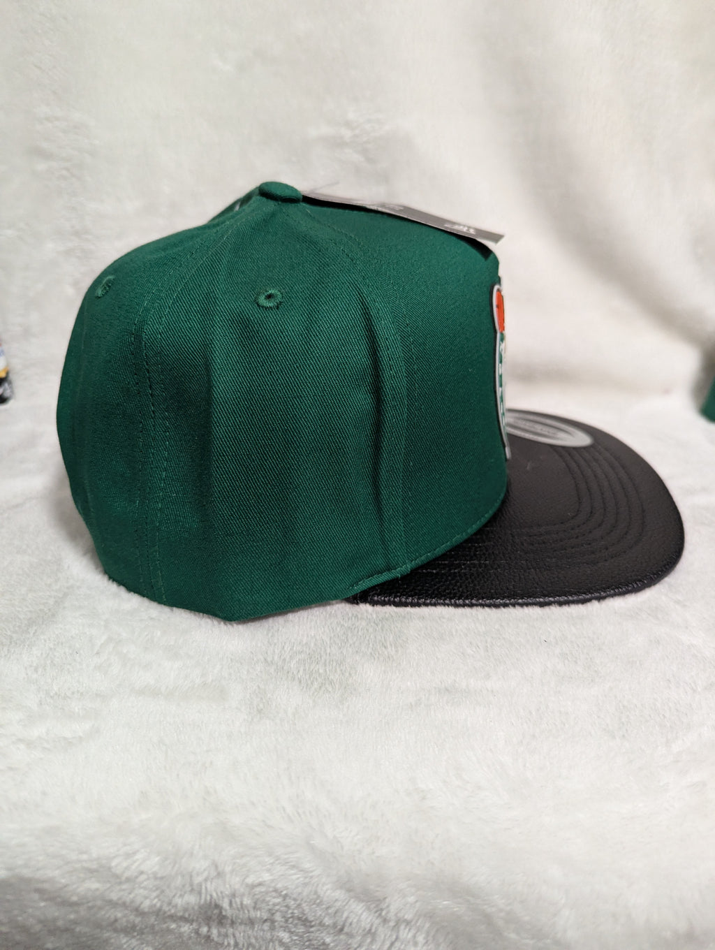 Gorra visera plana vinipiel NBA Boston Celtics