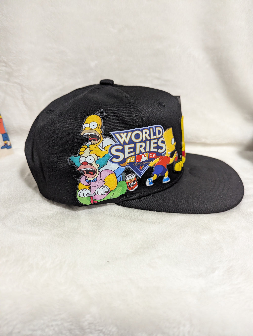 Gorra MLB | Diseño Animado World Series | Visera Plana Snapback