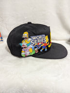 Gorra MLB | Diseño Animado World Series | Visera Plana Snapback