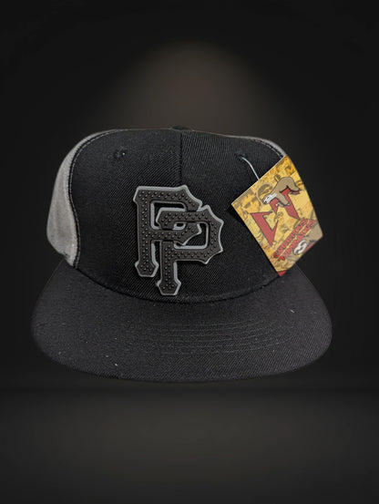Gorra Doble P | Diseño Bélica | Visera Plana Snapback