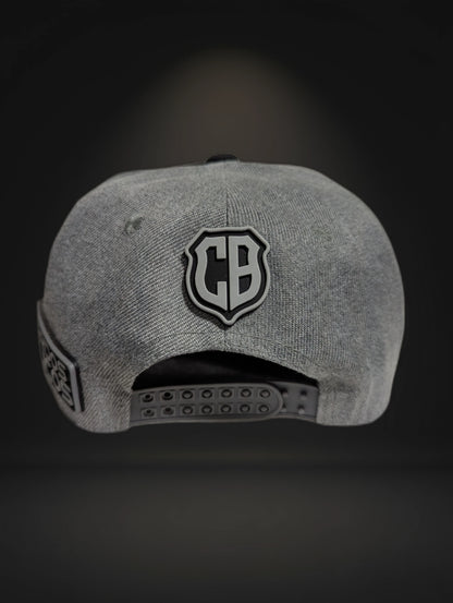 Gorra Doble P | Diseño Bélica | Visera Plana Snapback