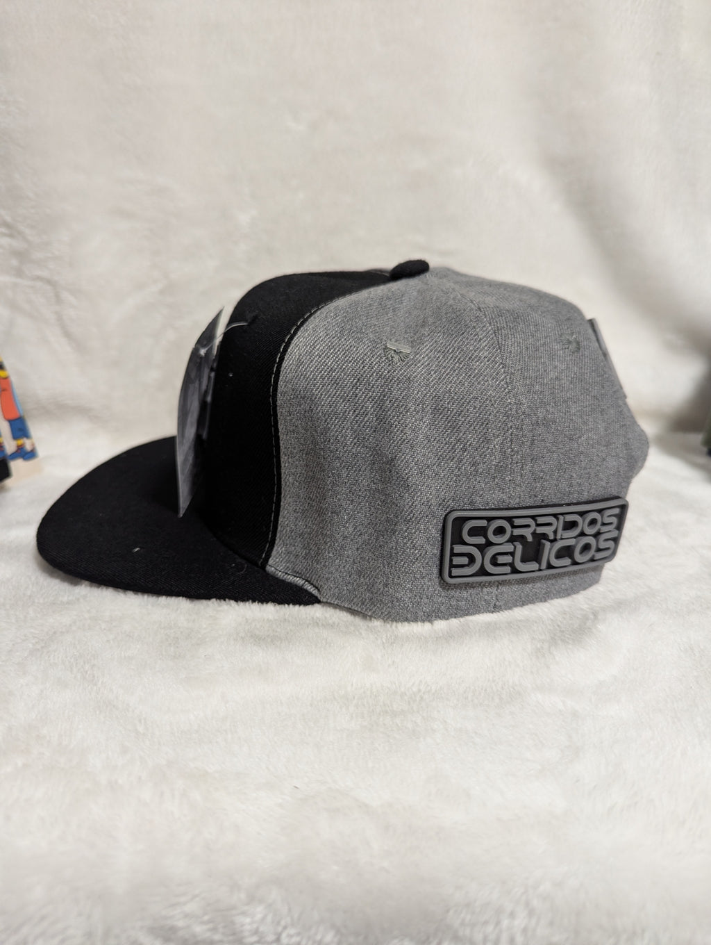 Gorra visera plana diseño bélica Doble P