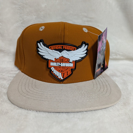 Gorra Harley-Davidson | Libertad en la Carretera | Visera Plana Snapback