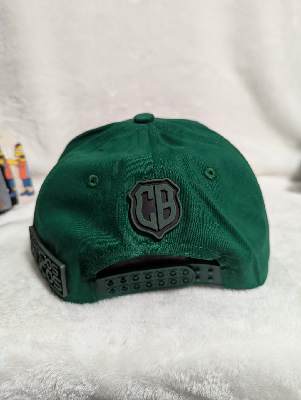 Gorra visera plana diseño bélica Doble P