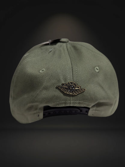 Gorra Air Jordan | Premium Vinipiel | Visera Plana Snapback