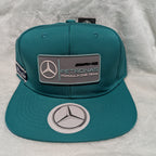 Gorra visera plana diseño Mercedes