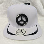 Gorra visera plana diseño Mercedes