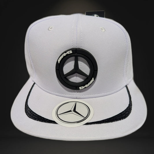 Gorra Mercedes-Benz | Estilo Premium Automotriz | Visera Plana Snapback