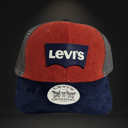 Gorra Levi's | Diseño con Malla | Visera Curva Snapback