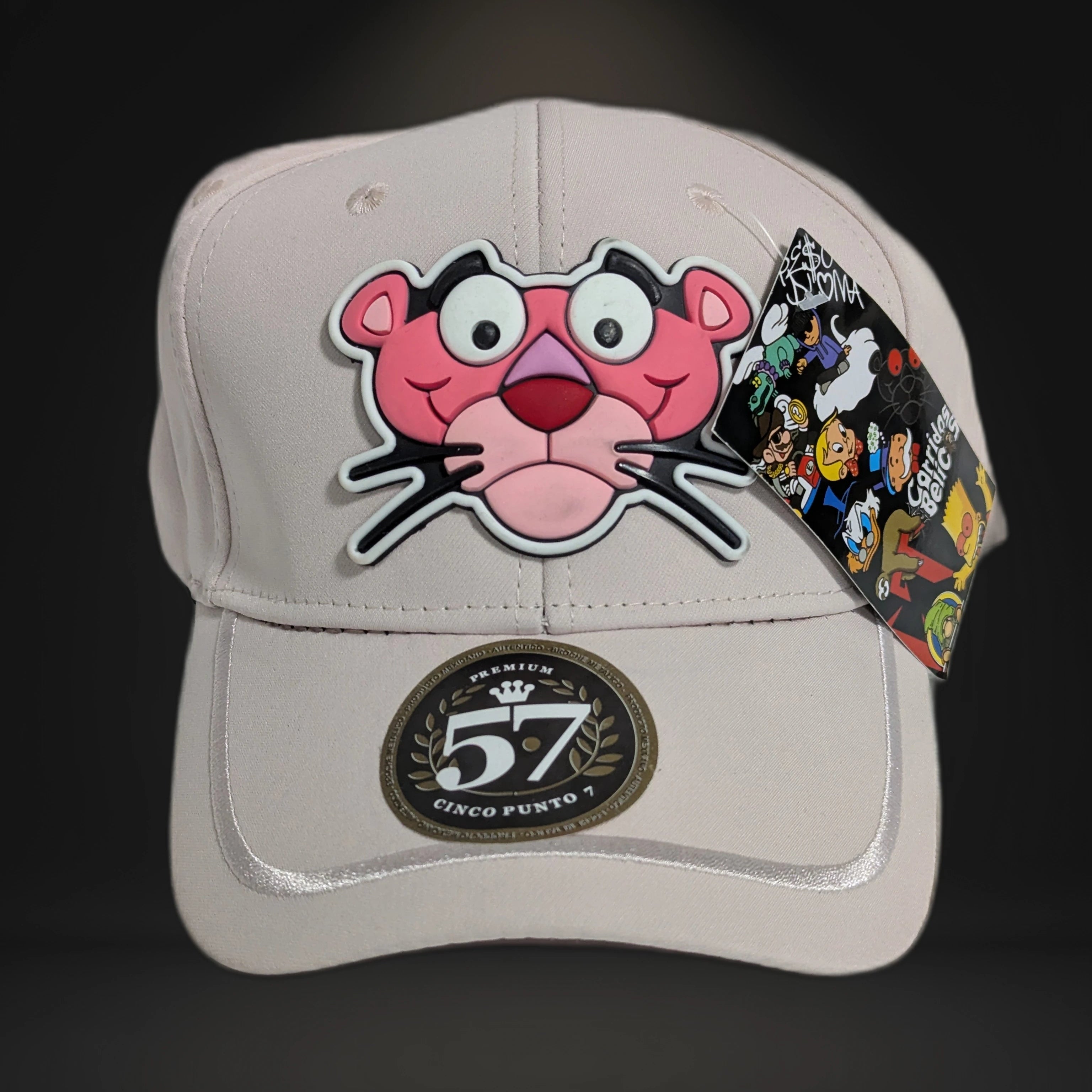 Gorra Pantera Rosa | Diseño Animado Exclusivo | Visera Curva Snapback
