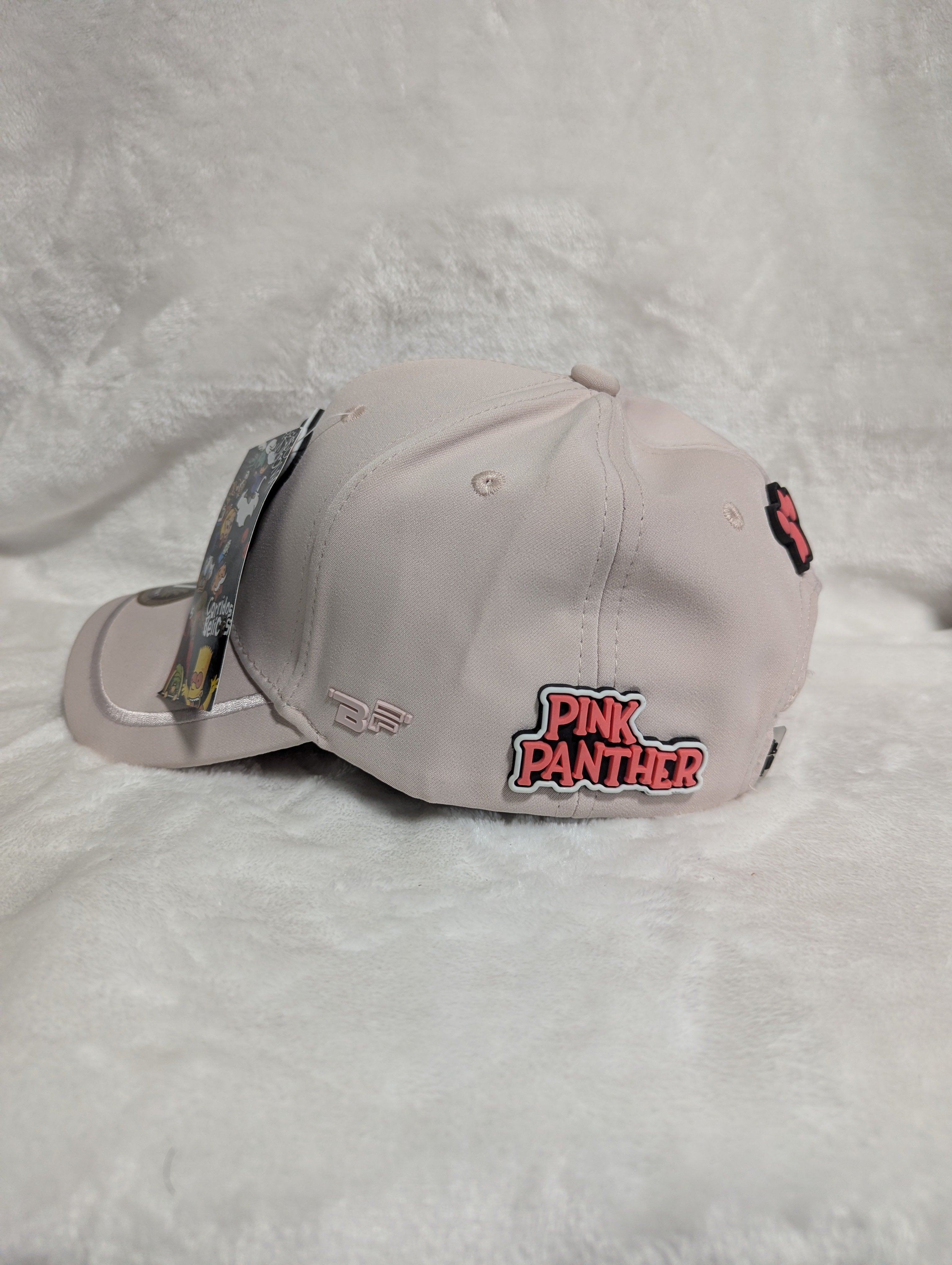 Gorra visera curva diseño Pantera rosa animado