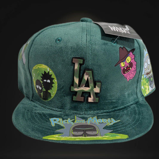 Gorra LA Dodgers | Diseño Animado | Snapback Visera Plana