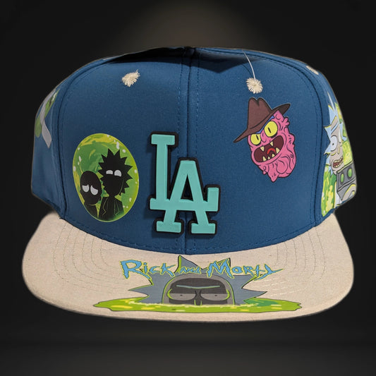 Gorra LA Dodgers | Diseño Animado | Snapback Visera Plana