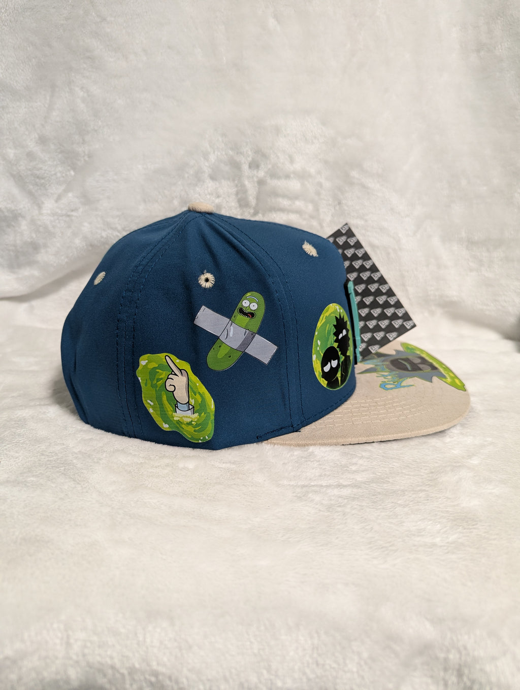 Gorra visera plana diseño MLB LA Dodgers animado