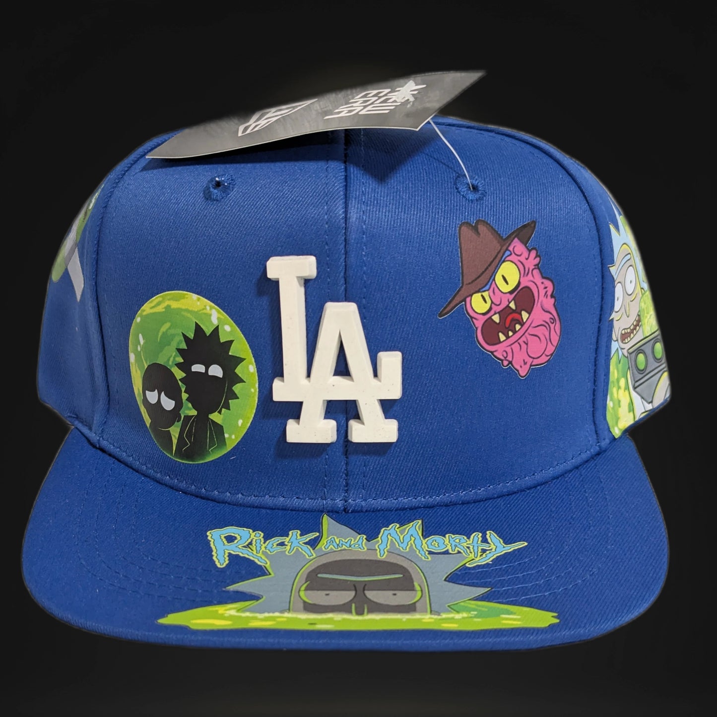 Gorra LA Dodgers | Diseño Animado | Snapback Visera Plana
