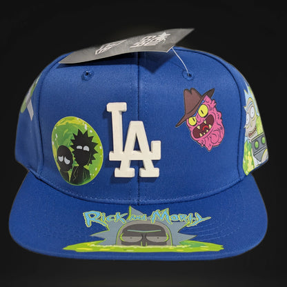 Gorra LA Dodgers | Diseño Animado | Snapback Visera Plana