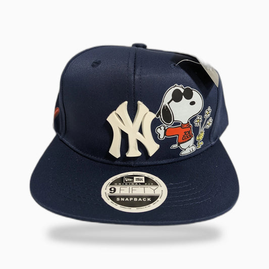 Gorra Yankees NY | Diseño Animado Exclusivo | Visera Plana Snapback