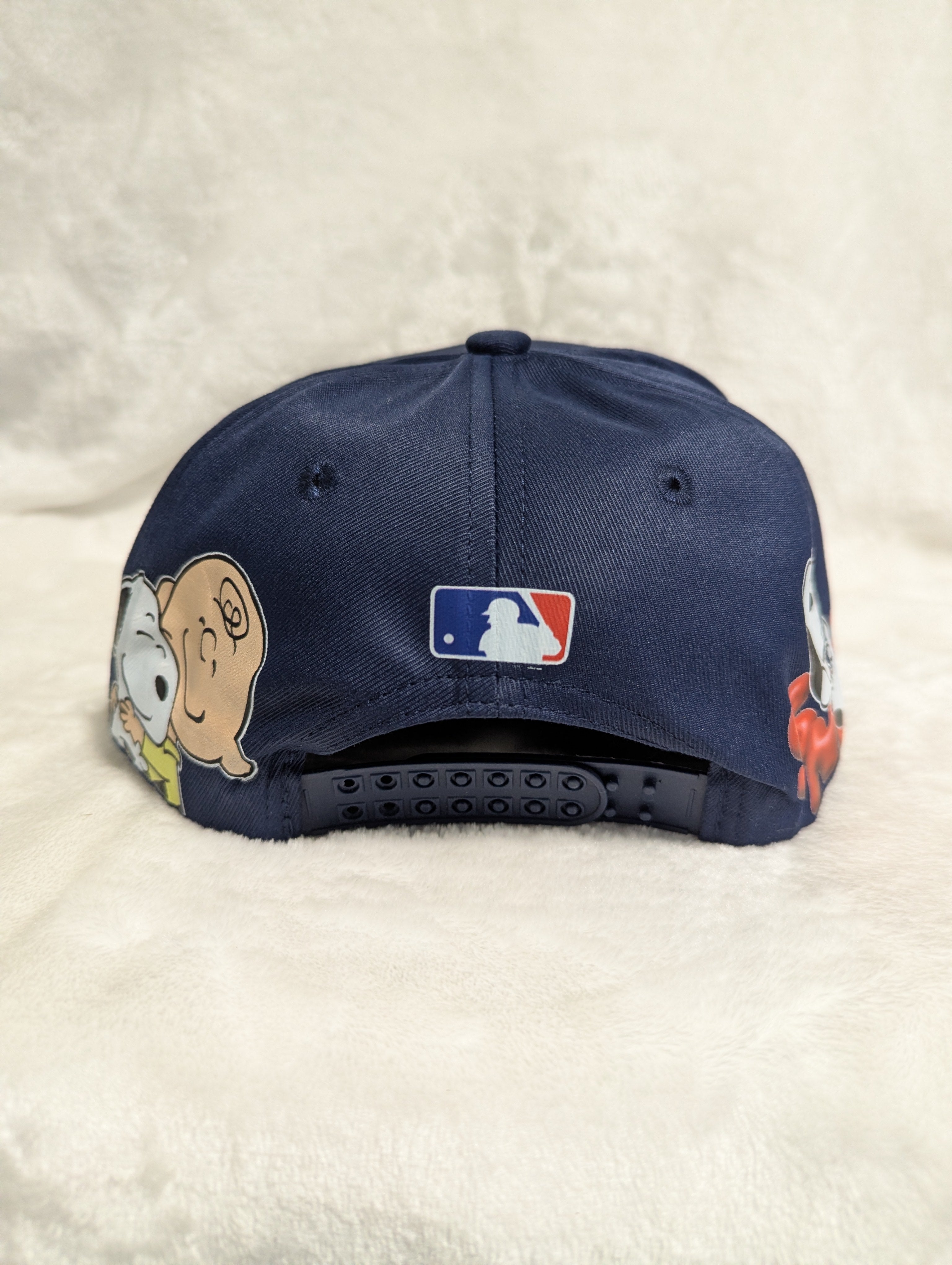 Gorra visera plana diseño MLB NY Yankees animado