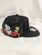 Gorra visera plana diseño MLB LA Dodgers animado