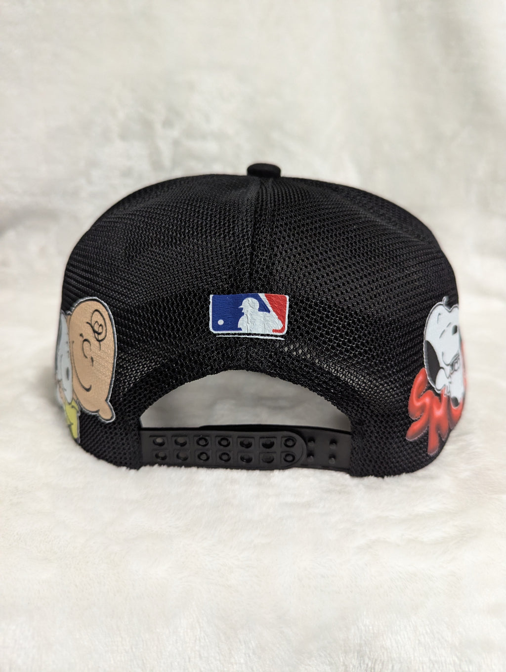 Gorra visera plana diseño MLB LA Dodgers animado