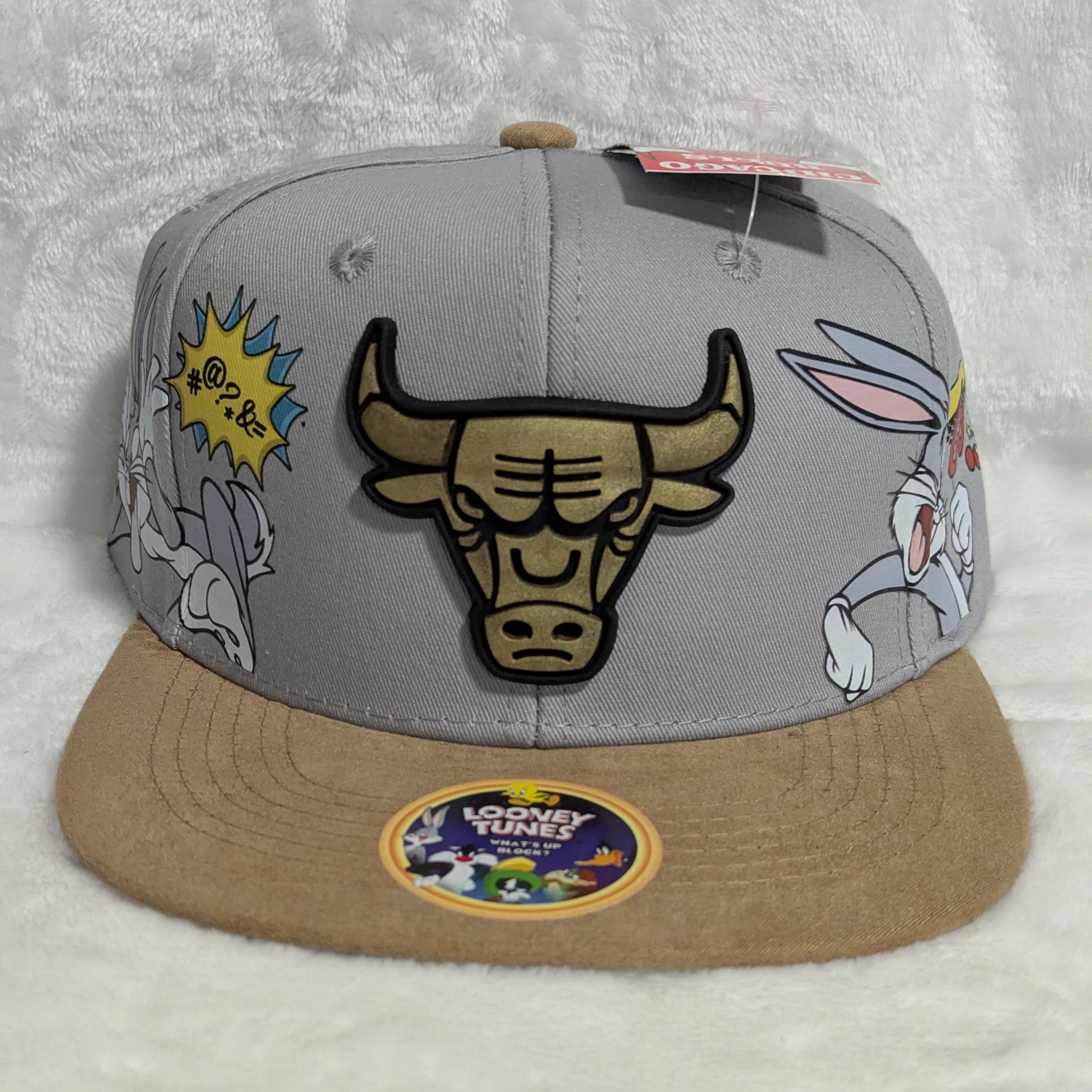 Gorra visera plana diseño NBA Chicago Bulls