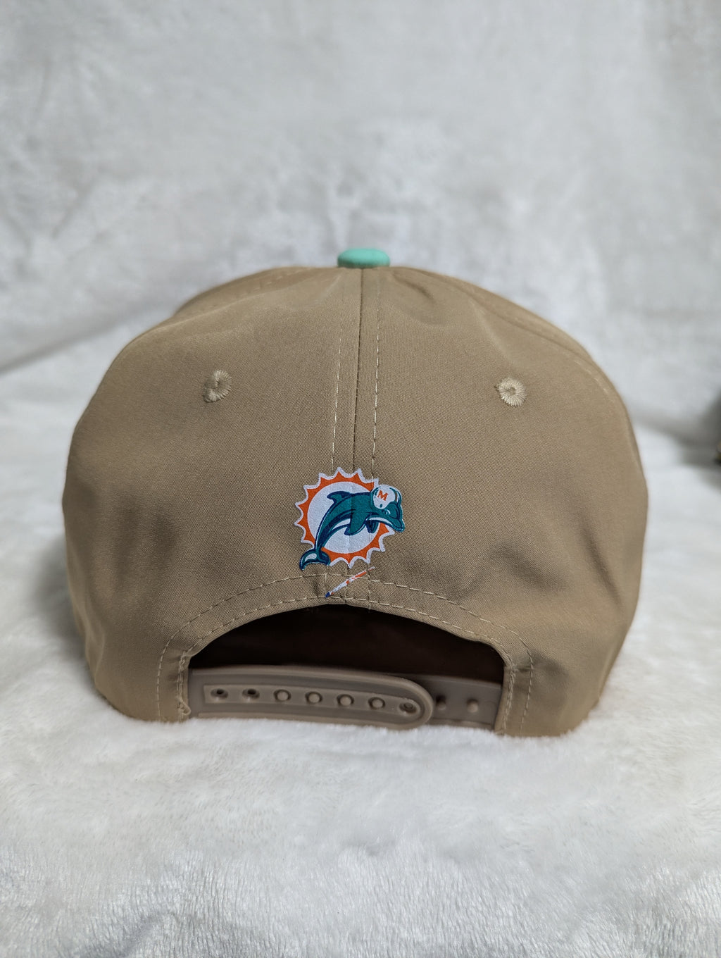 Gorra visera plana diseño NFL Miami Dolphins