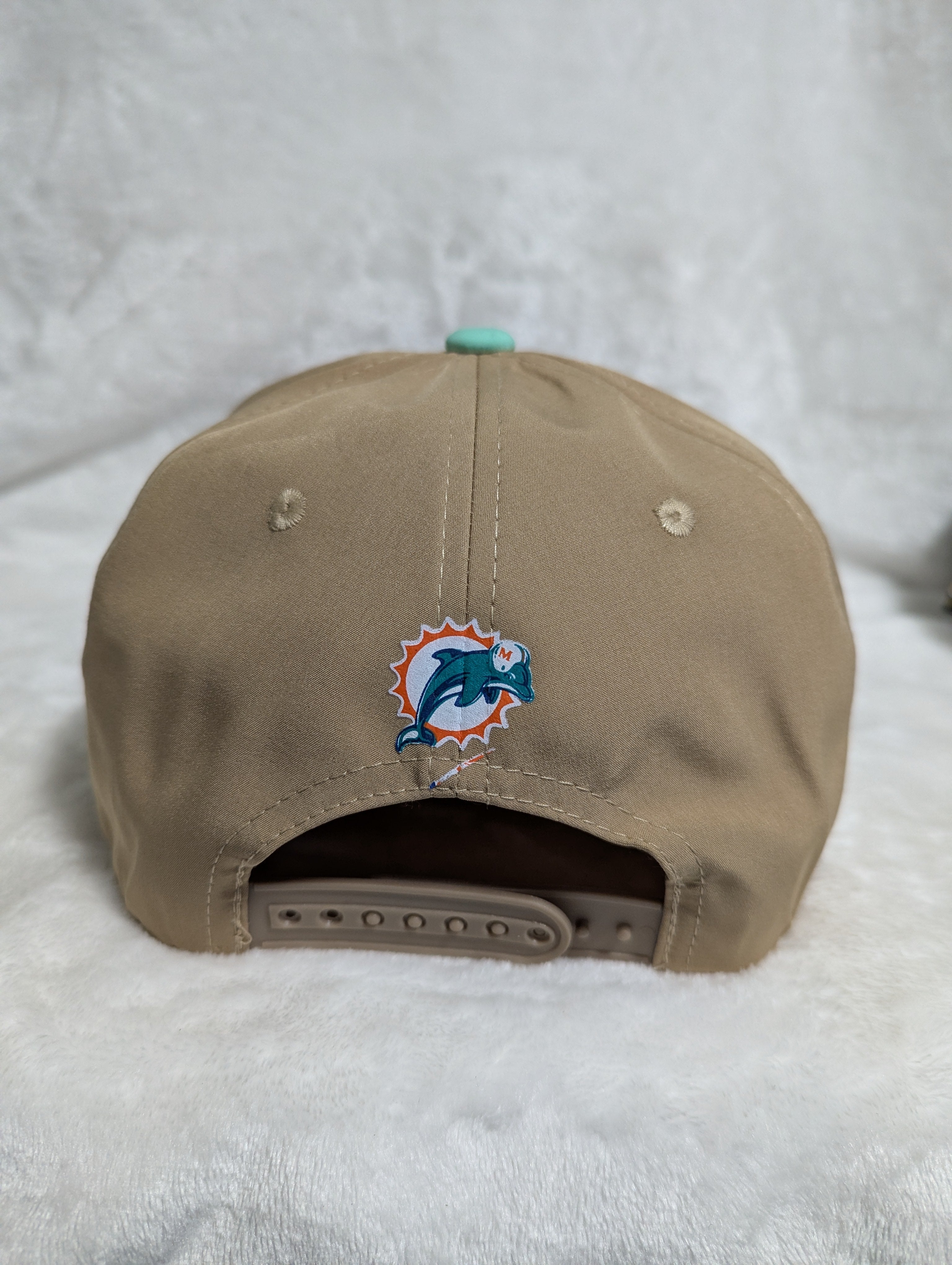 Gorra visera plana diseño NFL Miami Dolphins