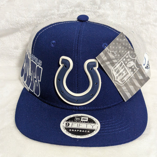 Gorra Indianapolis Colts | NFL Clásico | Visera Plana Snapback