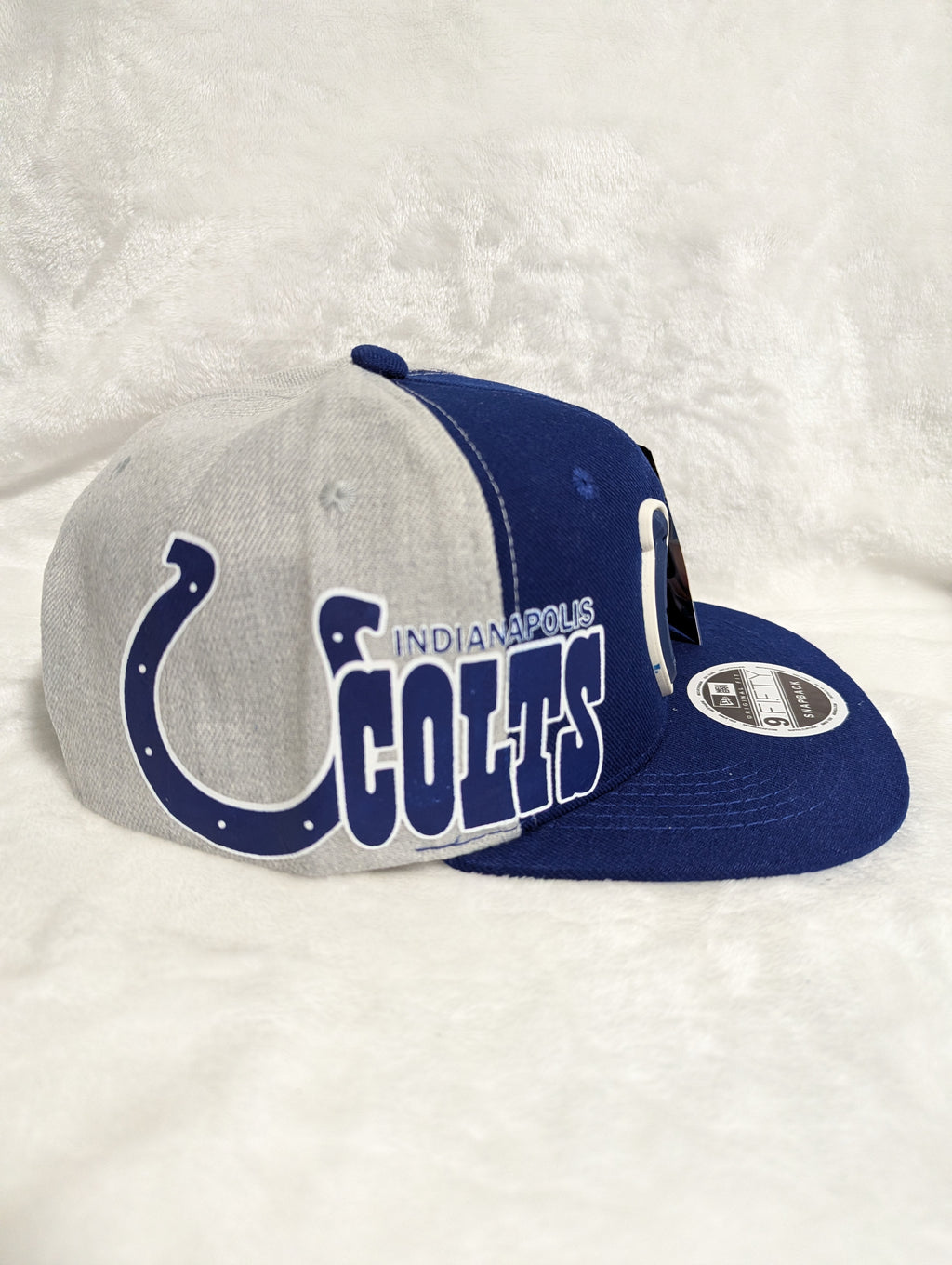 Gorra visera plana diseño NFL Indianapolis Colts