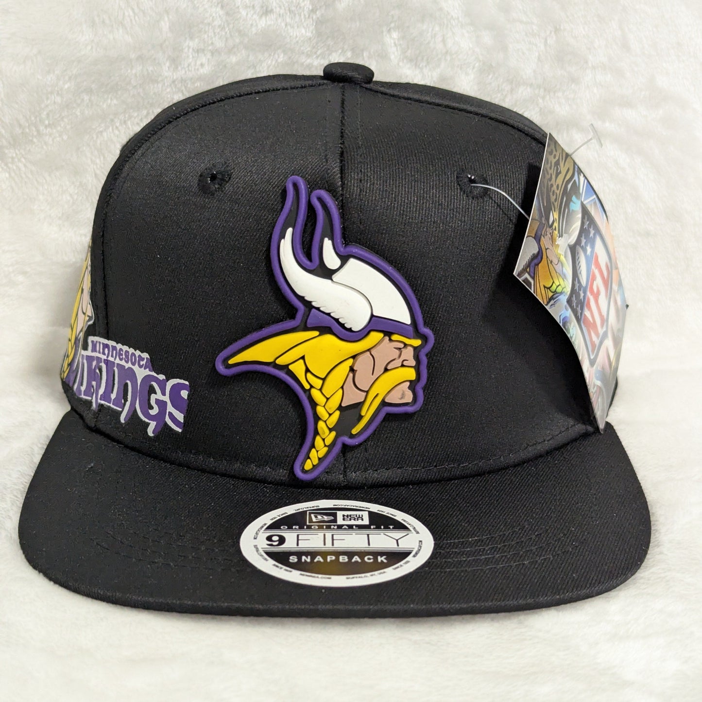Gorra Minnesota Vikings | NFL Clásico | Visera Plana Snapback
