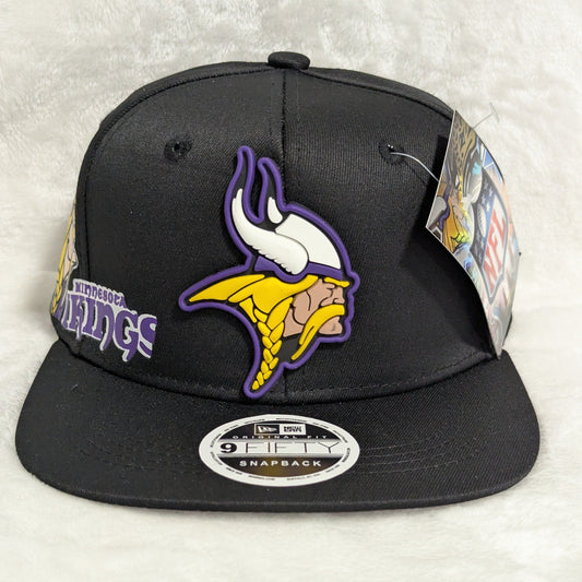 Gorra Minnesota Vikings | NFL Clásico | Visera Plana Snapback