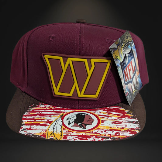 Gorra Washington Commanders | NFL Clásico | Visera Plana Snapback