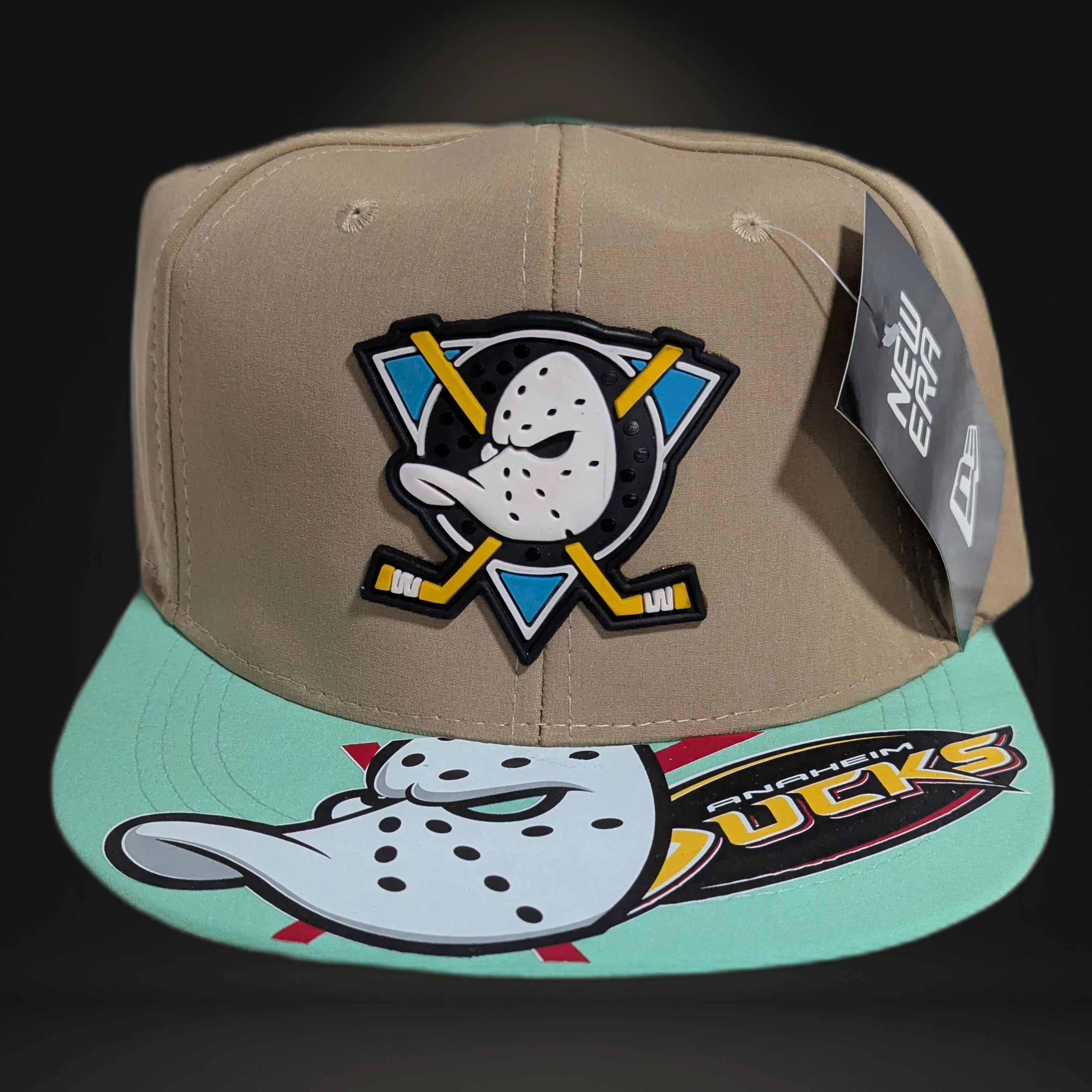 Gorra visera plana diseño NHL Mighty Ducks of Anaheim